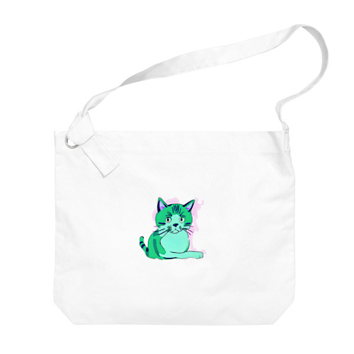 可愛い猫グッズ Big Shoulder Bag