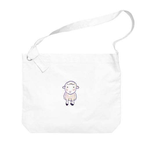 可愛い羊 Big Shoulder Bag