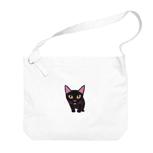 黒猫 Big Shoulder Bag
