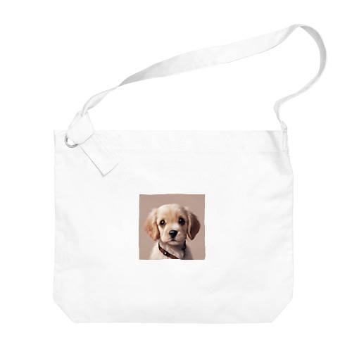 めちゃカワ犬 Big Shoulder Bag