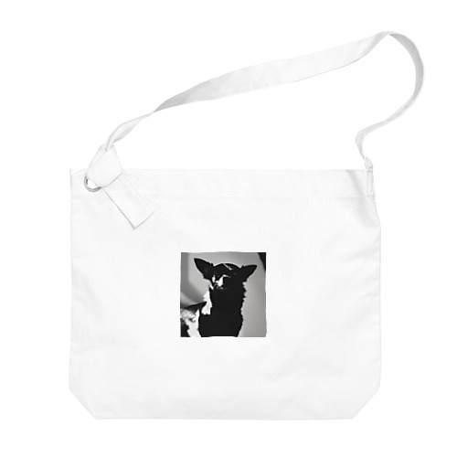 モノクローム・カノン：チワワのスタイル Big Shoulder Bag
