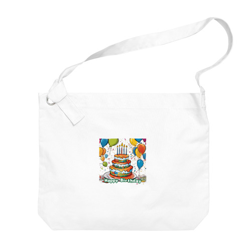 Happy Birthday - 01 Big Shoulder Bag