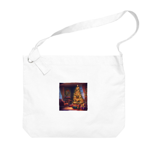 クリスマスツリー（Christmas Tree） Big Shoulder Bag