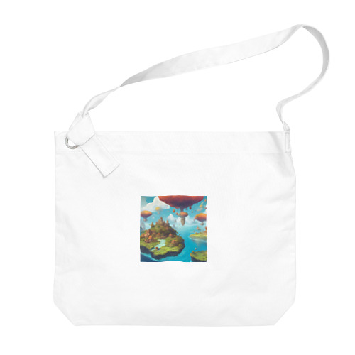  幻想の浮遊アイランド コレクション（Fantastical Levitating Islands Collection） Big Shoulder Bag