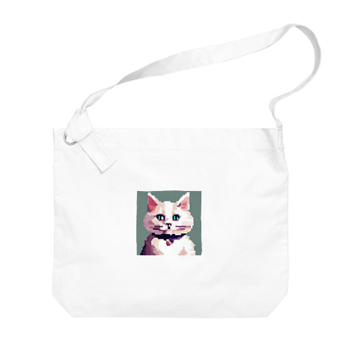 お上品な白猫 -YUKARI- Big Shoulder Bag