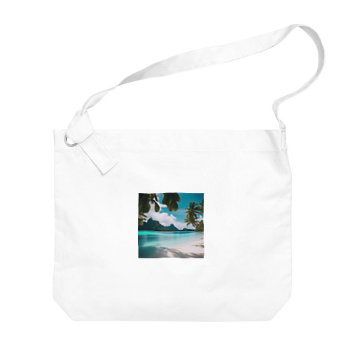 ボラボラ島 Big Shoulder Bag