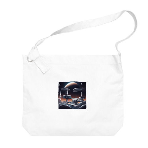 1. Futura Space Station Big Shoulder Bag