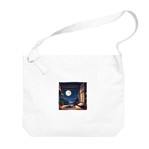 満月の夜 Big Shoulder Bag