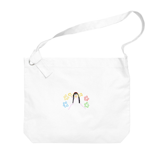 8さいが描いたプリンセス Big Shoulder Bag