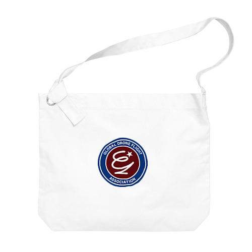グローバルドローンフライト協会ロゴ Big Shoulder Bag
