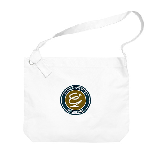 グローバルドローンフライト協会ロゴ Big Shoulder Bag