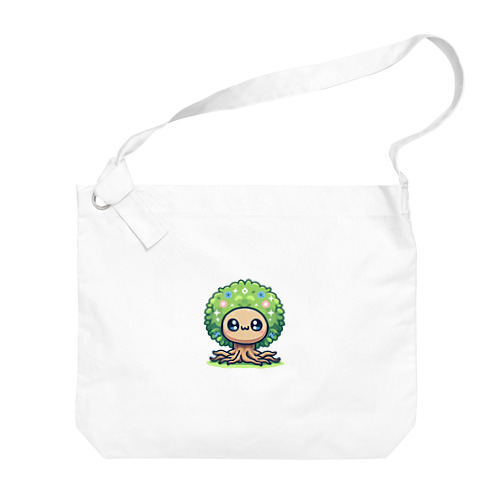 ガジュマルのガジュ子さん Big Shoulder Bag