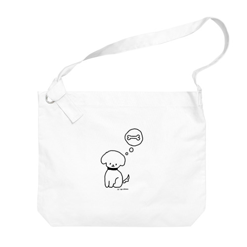 あそびたいイヌ Big Shoulder Bag