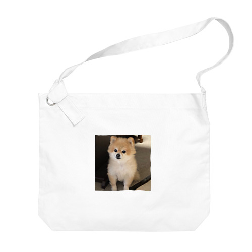 愛犬プリン Big Shoulder Bag