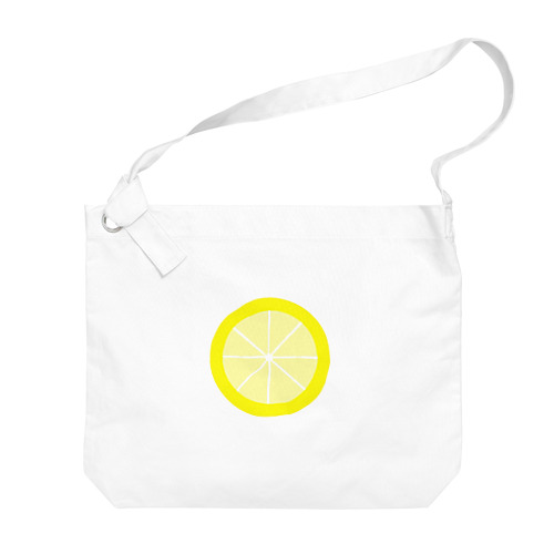 檸檬の香り Big Shoulder Bag