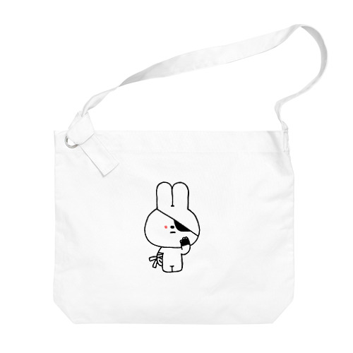 量産うさぎ 中二病 Big Shoulder Bag