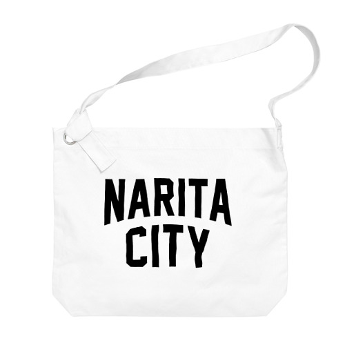 成田市 NARITA CITY ロゴブラック Big Shoulder Bag