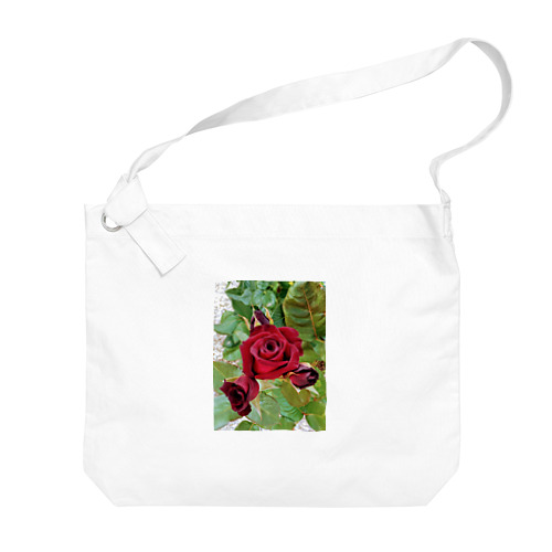 薔薇が咲いた～薔薇が咲いた～真っ赤な薔薇が～♩ Big Shoulder Bag