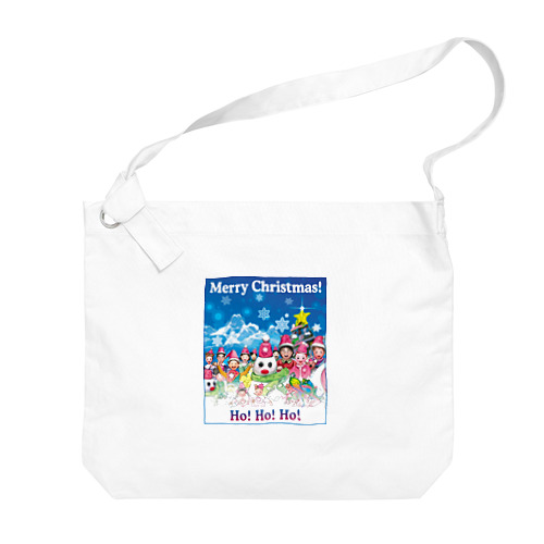 メリークリスマス Big Shoulder Bag