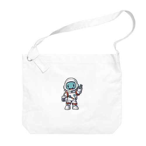 手を振る宇宙飛行士 Big Shoulder Bag