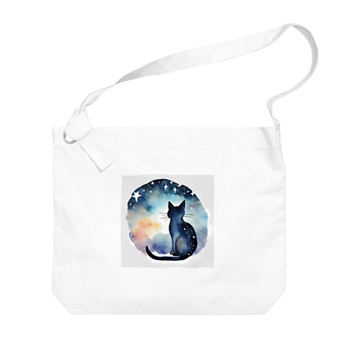 星黒猫 Big Shoulder Bag