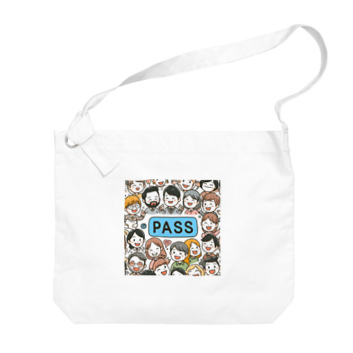 合格PASSED Big Shoulder Bag