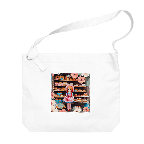 かわいい💕女の子のパン屋さん🥐🍞✨ Big Shoulder Bag