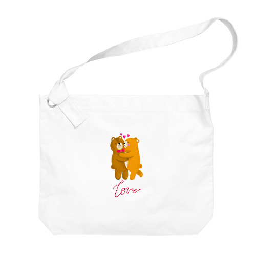 くまちゃん in LOVE Big Shoulder Bag