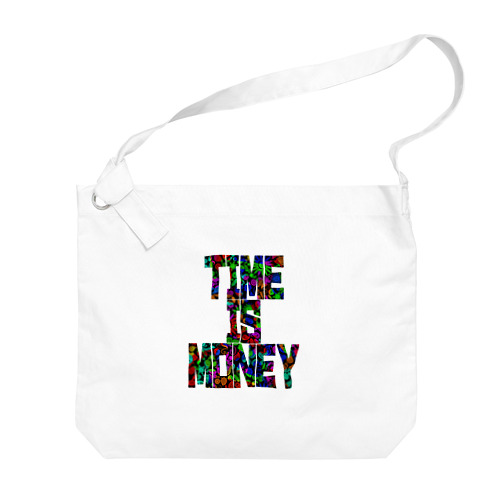 Time is money（タイムイズマネー） Big Shoulder Bag