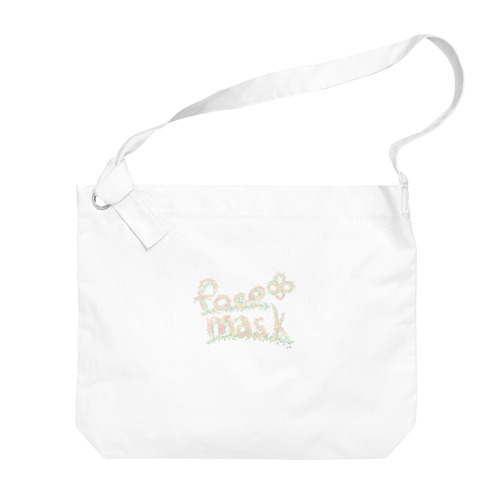 facemask Big Shoulder Bag