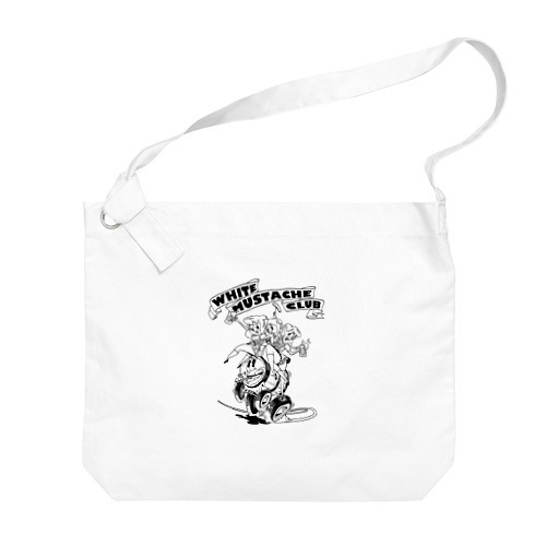 "WHITE MUSTACHE CLUB"(タイトルなし)) Big Shoulder Bag