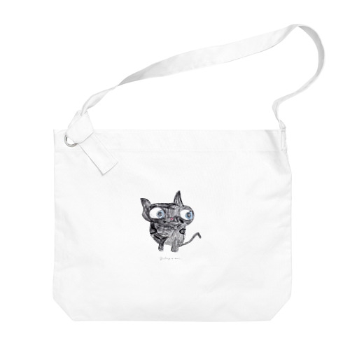 黒猫ちゃん No.1 Big Shoulder Bag