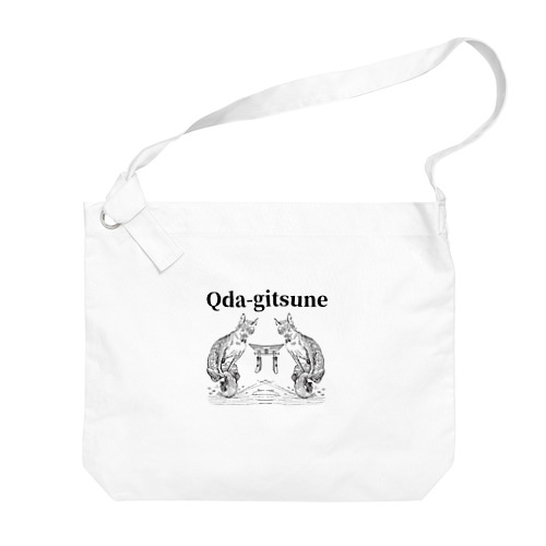 Qda-gitsune Big Shoulder Bag