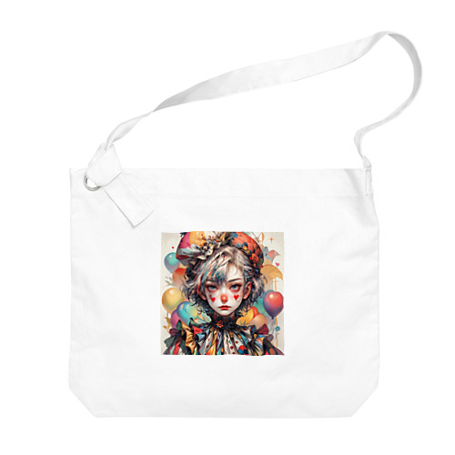 JK-005 Pierrot girl Big Shoulder Bag