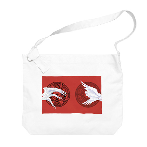 翼&紅 Big Shoulder Bag