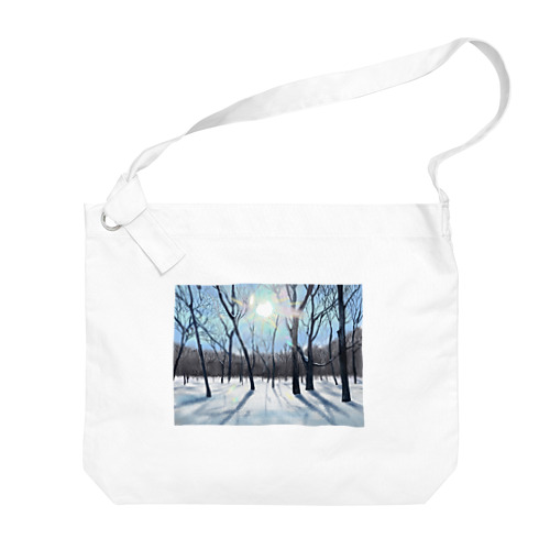 冬の雑木林 Big Shoulder Bag