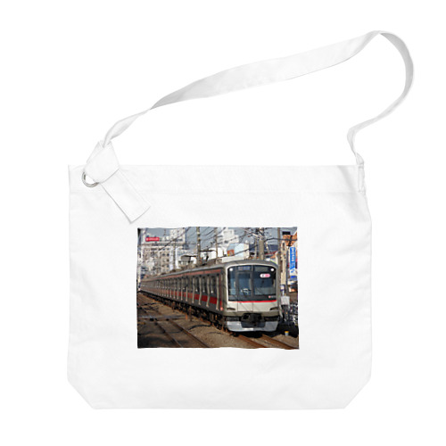東急東横線の電車 Big Shoulder Bag