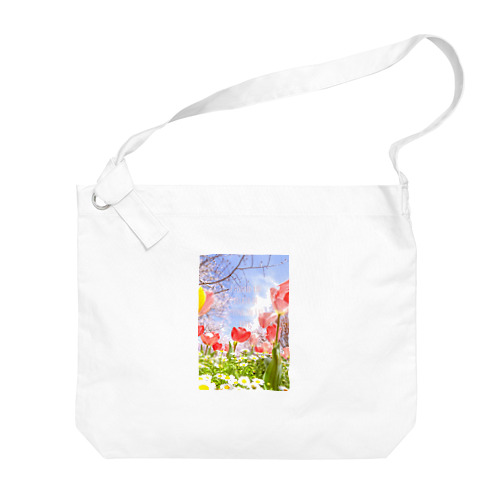 I found the breath of spring in the park. Big Shoulder Bag