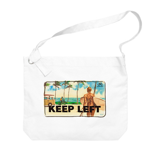 KEEP LEFT kumi-g Big Shoulder Bag