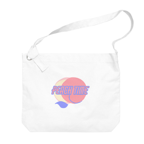 ピーチタイム🍑 Big Shoulder Bag