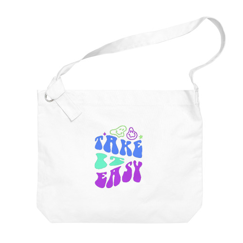 🌟 Take It Easy Apparel & Goods 🌟 Big Shoulder Bag