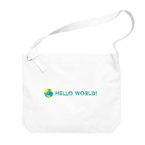 HelloWorld Big Shoulder Bag