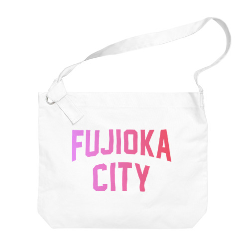 藤岡市 FUJIOKA CITY Big Shoulder Bag