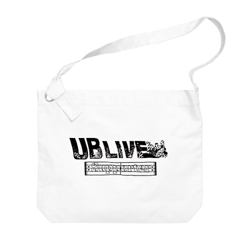 UBLIVE Supporter（BLACK Ink） Big Shoulder Bag