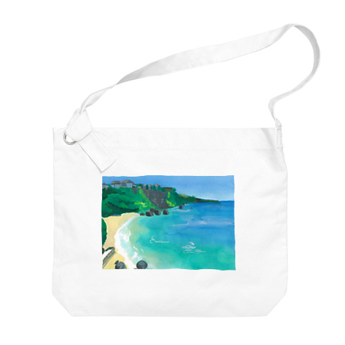 バリ島の海 Big Shoulder Bag