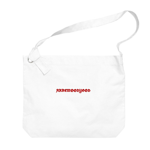 AKKEMOODYGOD (Name Logo) Big Shoulder Bag