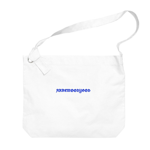 AKKEMOODYGOD (Name Logo2) Big Shoulder Bag