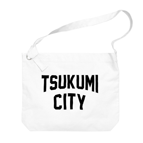 津久見市 TSUKUMI CITY Big Shoulder Bag
