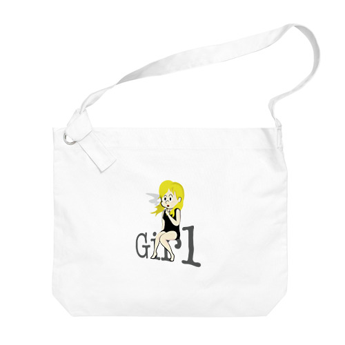 mini-Girl Big Shoulder Bag