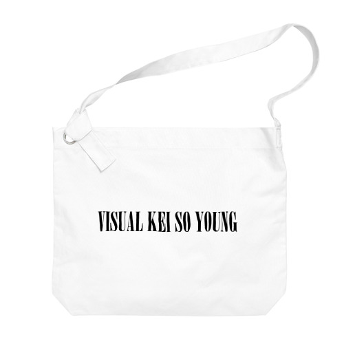 VISUAL KEI SO YOUNG LOGO 001 Big Shoulder Bag